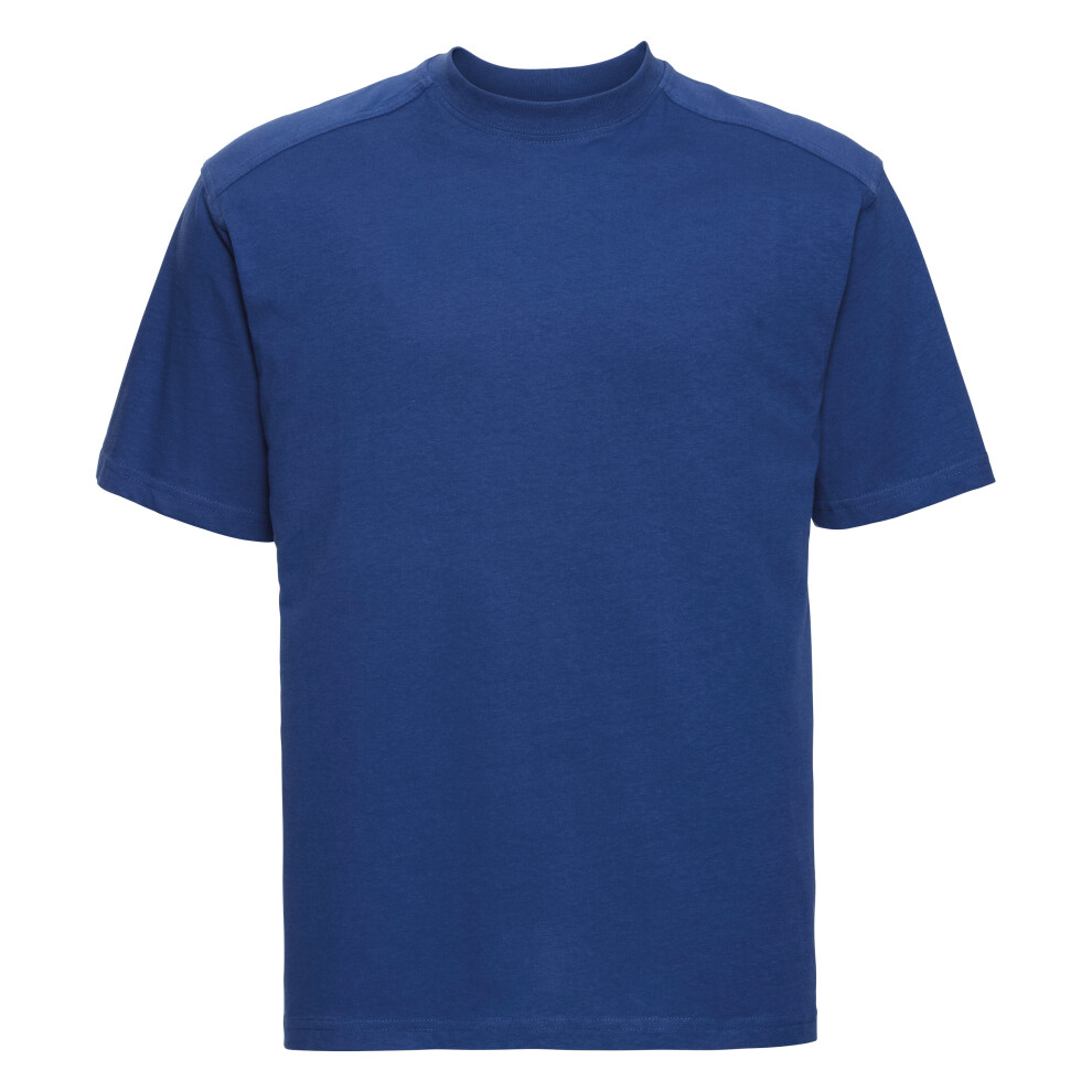 (Xl, Bright Royal) Russell Europe Mens Workwear Short Sleeve Cotton T-Shirt 5054171293544