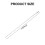 Stainless Steel 20cm Wire Keychain Cable Key Ring (50pcs) 8