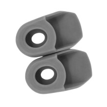 1Pair Bicycles Crank Protections Sleeve Bicycles Crank-Grey