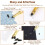 Automatic Interchangeable Heads Hole Punch Tool Hole Punch Screw Punch Round Leather  Chisel DIY Leather Tools 5