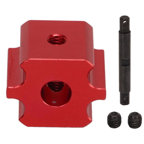 RC Car Diff Locker Spool 48mm Red 2