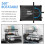 Kitchen Countertop Large Dish Drying Rack Removable High-Capacity Dish Drainer Double-Layer Dish Rack 5