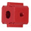 RC Car Diff Locker Spool 48mm Red 10