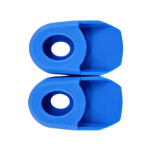 1 paar fietsen crankbeschermingen mouw armbeschermer-Blauw