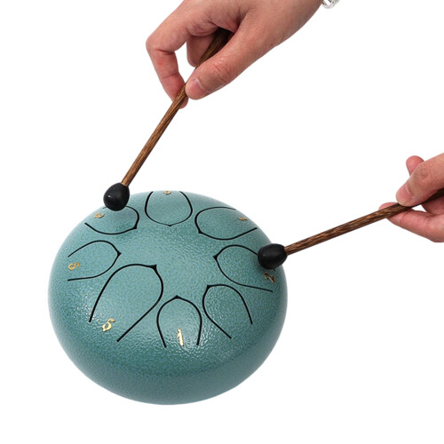 Portable Small Heal Drum Portable Handpan Drum Percussions-G