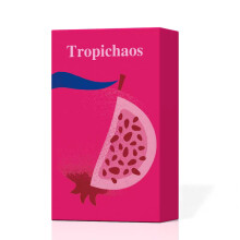 Tropichaos Kartenspiel ab 7 Jahren zwei bis fünf Personen spielen 20 Minuten Spielzeit