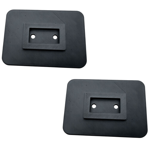Universal Campers Awning Stabilizer Feet for Enhanced-Black