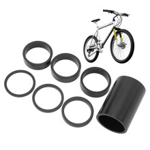 Aluminium Bike Headset Spacers 28.6mm 7pcs Set