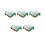 5PCS HC SR501 Bewegingsdetectiesensor ABS Shell voor-1 1