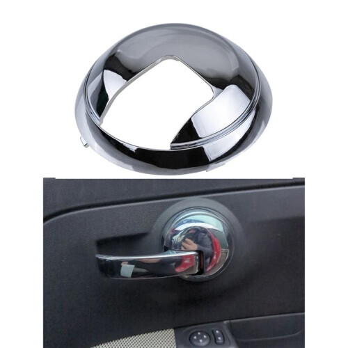 For  500 312 2008-2014 Car Door Handle Interior Front Right Side 735457251 1