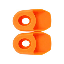 1 Paar Fietsen Crank Beschermingen Mouw Fietsen-1oranje kleur