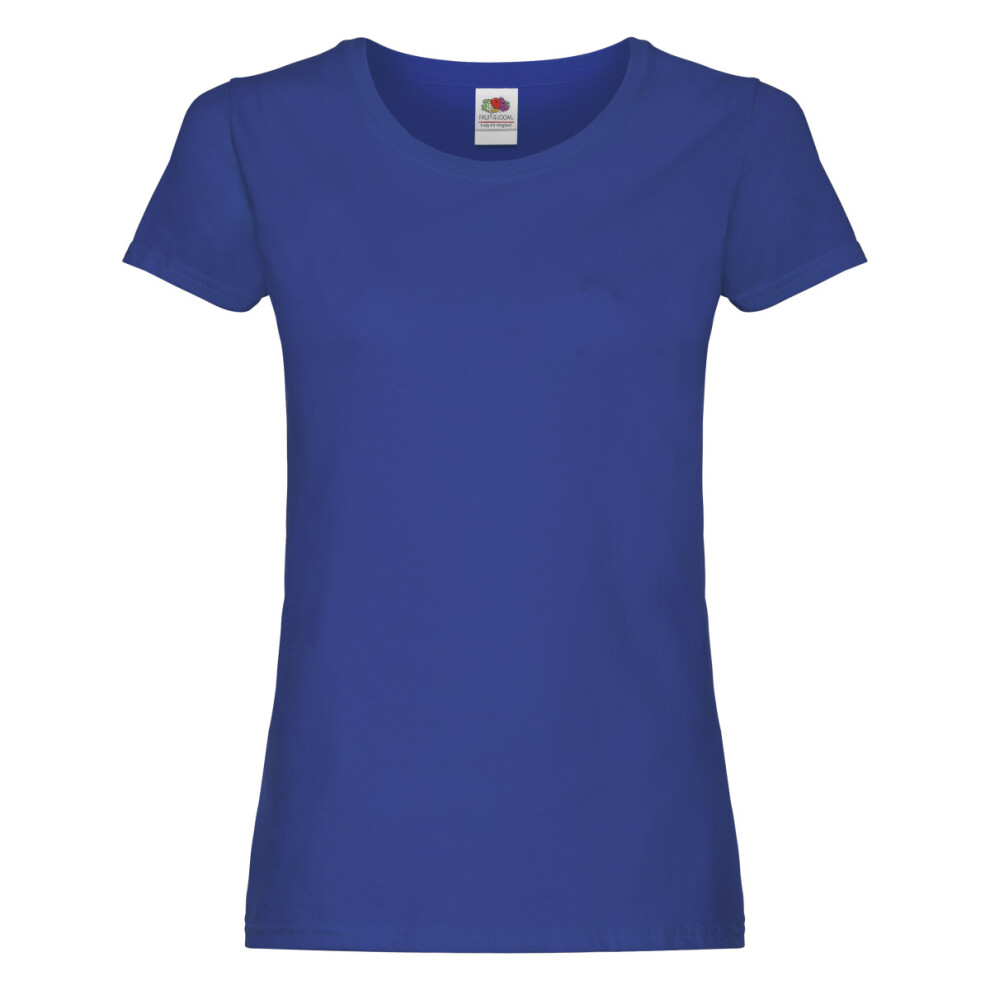 Fruit Of The Loom (Xs, Royal ) Womens/Ladies T-Shirt Blue
