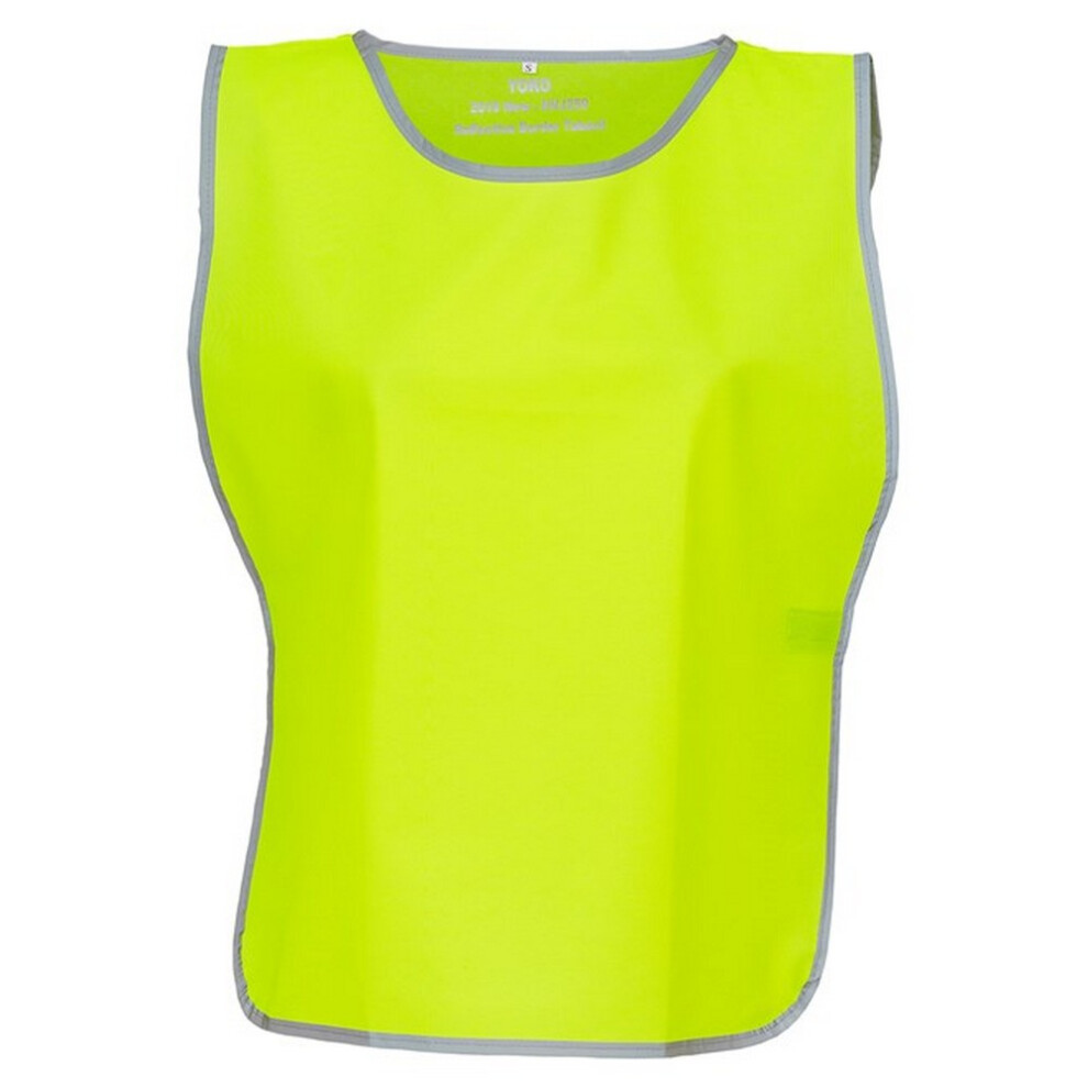 (Xxl-3Xl, Yellow) Yoko Unisex Adult Contrast Hi-Vis Tabard 5063470537693
