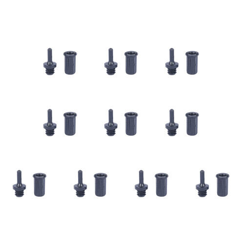 Bouton-pression de grille de haut-parleur, 10 pièces, Clip de-6