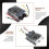 600W Step-Down MPPT Solar Charging Controller 10-30V/17-85V Output Solar Intelligent Temperature Recharging Controller 3