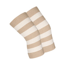 1 paar draagbare kniewarmer ouderen kniesteun-Abrikoos L