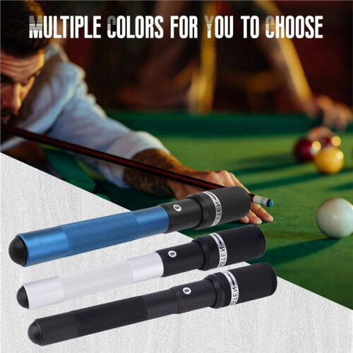 Extension de Queue de Billard, Prolongateur de Queue de Billard, Accessoires de Queue de Billard en Argent 2