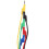 5PCS Stackable Banana to Banana Plug Test Leads Soft Electrical Test Cable Wire 3.3Ft/1M for Multimeter 1000V 15A 2
