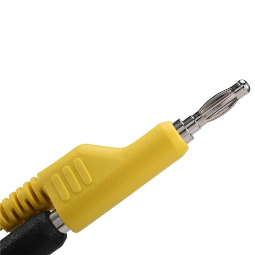5PCS Stackable Banana to Banana Plug Test Leads Soft Electrical Test Cable Wire 3.3Ft/1M for Multimeter 1000V 15A 2