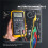 5PCS Stackable Banana to Banana Plug Test Leads Soft Electrical Test Cable Wire 3.3Ft/1M for Multimeter 1000V 15A 6