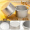 Pudding Cup Mold,Individual Popover Pans, Round Nonstick Pie Tart Mold, Raspberry Souffle Baking Maker for Brownie,Cake 2