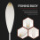 4Pcs Casting SPIROLINO FORELLE POSEB Slow Sinking Suspending Intermediate Bombarda Fly Fishing  Float 20G 4