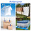 12pcs Stainless Steel Pool Cover Clips with  Plastic Handle Heavy Duty Windproof Spring Clips 2