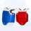 Adjustable Taekwondo Chest Protector with Double-Sided Color for Training and Competition  M[140-160] 5
