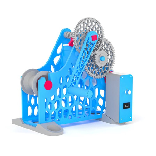 3D Printer Filament Respooler 1kg Spool Rewinder Detachable Modular Electric Model A AU Plug 2