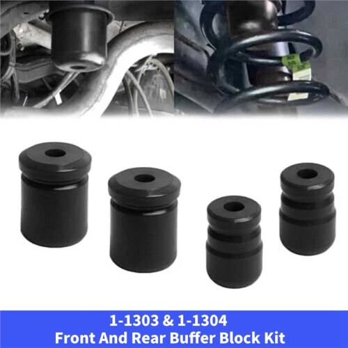 Bump Stops Kit 1-1303 & 1-1304 Front and Rear Buffer Block Kit for   JK 2007-2018 2