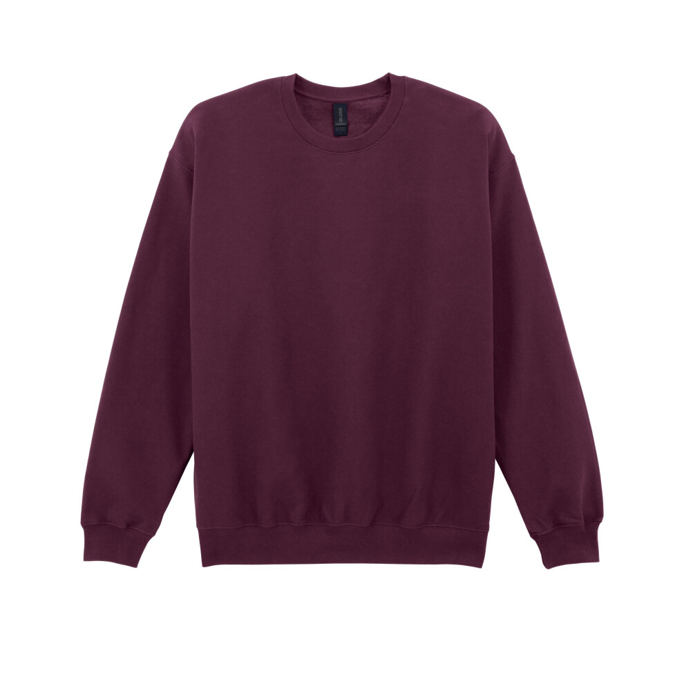 Gildan (Xl, Maroon) Unisex Adult Softstyle Fleece Midweight Pullover Multicoloured