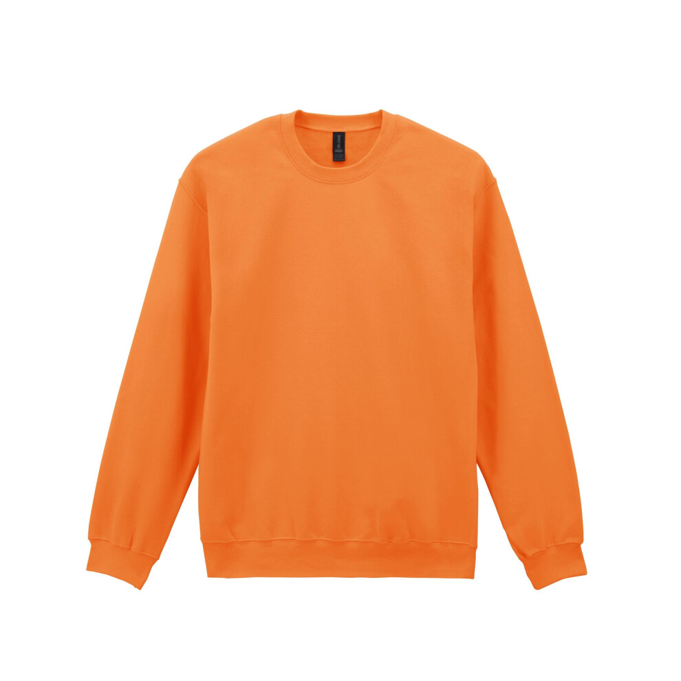 Gildan (3Xl, Tangerine) Unisex Adult Softstyle Fleece Midweight Pullover Multicoloured