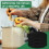 6 Pack Charcoal Filters for Compost Bucket,Compost Filters for Countertop Bin,6.7 Inch,Compost Filter 7