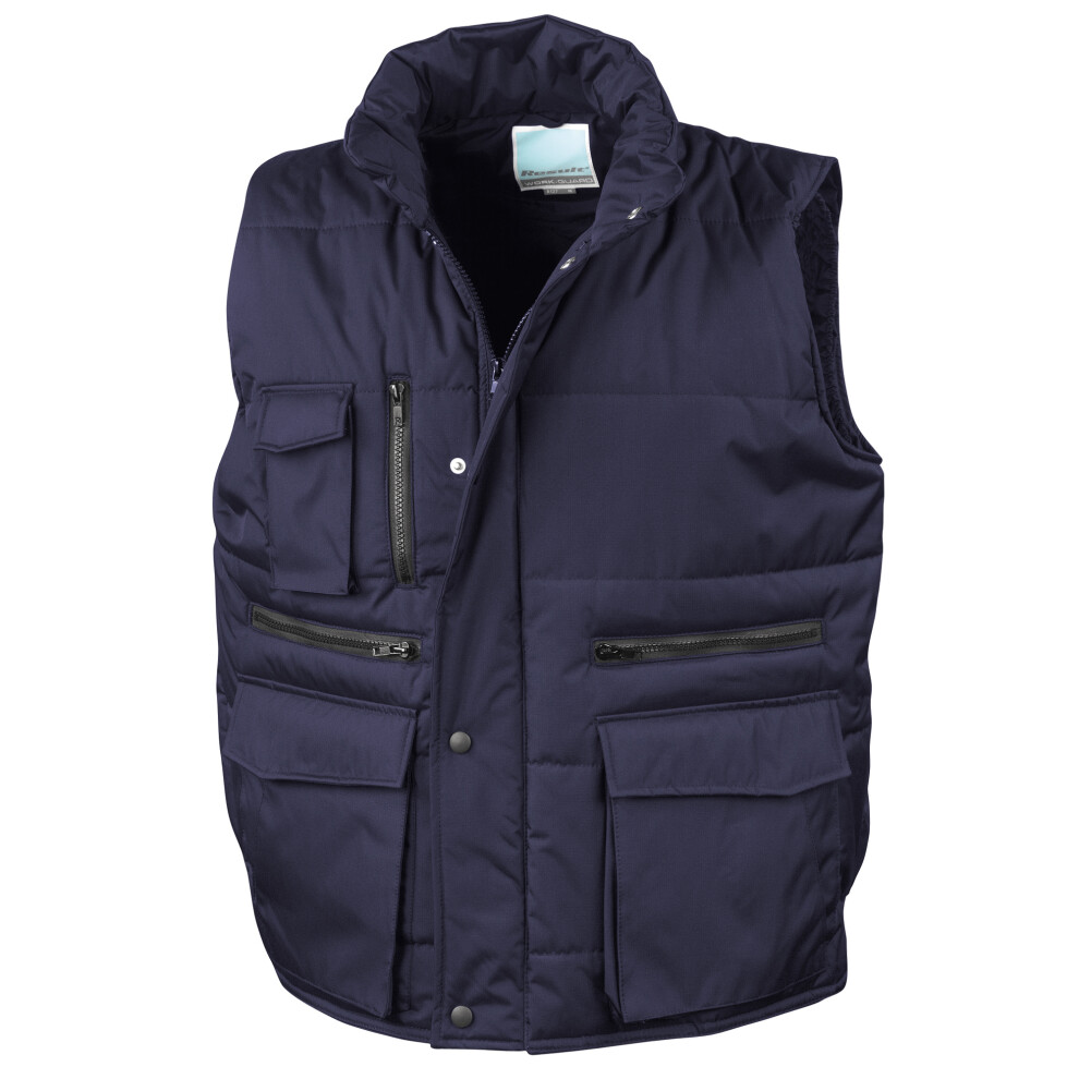 Result (S, Navy) Mens Lance Bodywarmer / Gilet (Windproof & Showerproof) Blue,Multicoloured