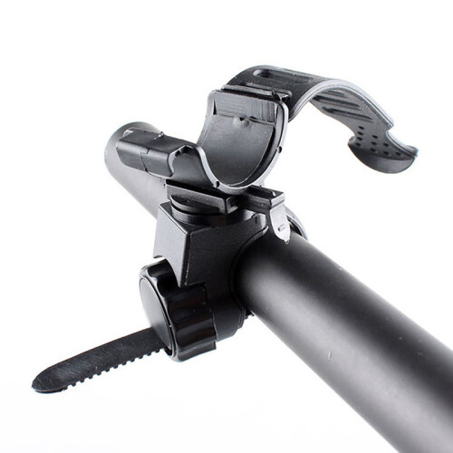Portable Bike Flashlight Holder Rubber Clip 2