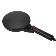 Crepe Maker Electric, Crepe Pan Nonstick with Batter Spreader & Dipping Tray, 600W Quick Heat- Auto EU Plug