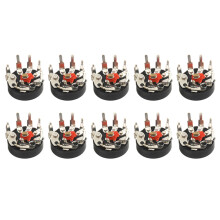 10Pcs RV12MM Angled Pin Volumes Potentiometer For Power-2