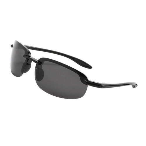 Sun Protective Polarized Eyewears-Black and gray film