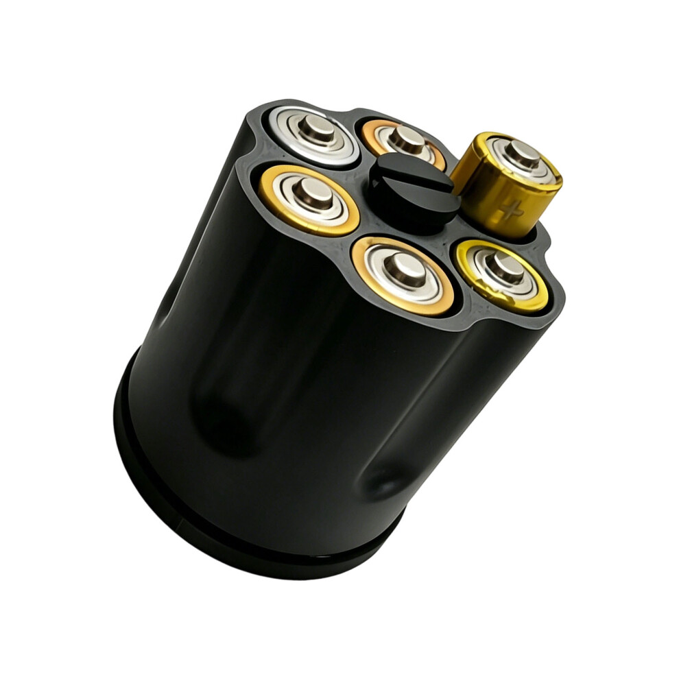 User Friendly Spinner Battery Storage Container Safely- Black 7704001281132