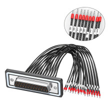 50cm DB9pin/DB15P/DB25P Extension Adapter Cable-DB9 pinmale
