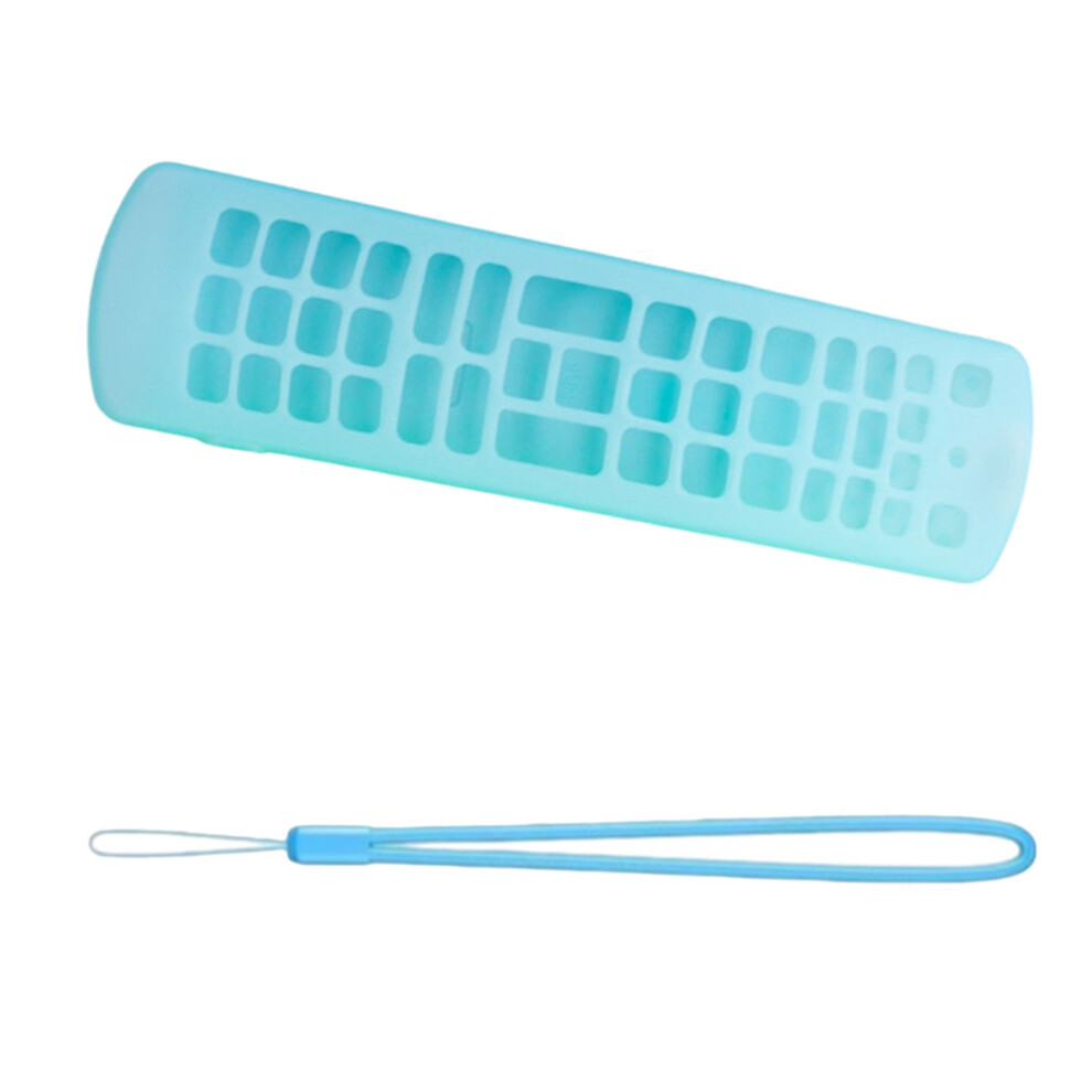 Silicone Housing Shell Skin For Jio Fiber Remote- Light/Blue 7704001281378