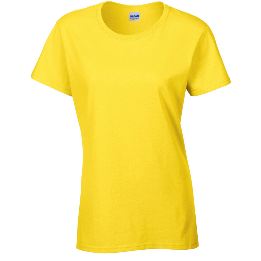 Gildan (3Xl, Daisy) Womens/Ladies Heavy Cotton Heavy Blend T-Shirt Multicoloured