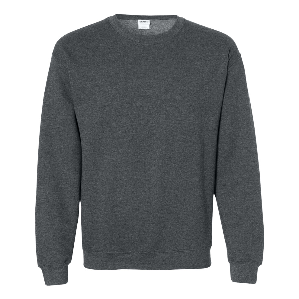 Gildan (Xl, Charcoal Heather) Mens Heavy Blend Sweatshirt Multicoloured