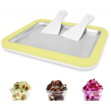 Ice Cream Roll Maker for DIY Ice Cream Making, Ice Cream Machine Roll Maker Gelato Rolling Machine for Kids and Families