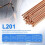 30Pcs Copper Brazing Rods, Phosphor Copper Solder, Phosphor Copper Round Welding Rod 2