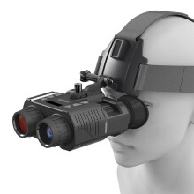 Jumelles de Vision Nocturne Infrarouge pour la Chasse et le Camping, Télescope avec Zoom 8x, Lunette de Vision Nocturne à Fixation Frontale