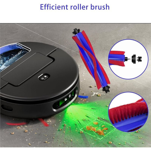 13-Piece Accessory Set Compatible with  Spot+Scrub Robot Vacuum Cleaner with Roller Brush,Oller Mops,HEPA Filters,Side Brushes 2