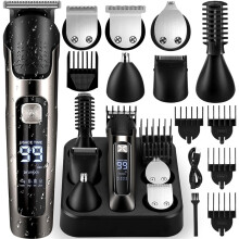 6-in-1 Beard Trimmer Men,Cordless Electric Razors for Men for Nose,Body,Face and Mustache,Professional Hair Clipper