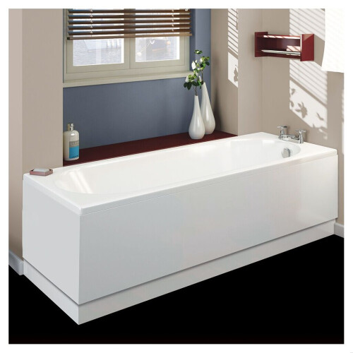 Balterley 1500mm Front Bath Panel WhGL