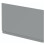 Balterley 900mm End Bath Panel  Matt Grey 1